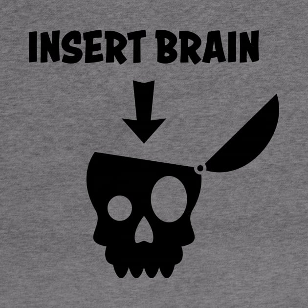 Please Insert Brain by schlag.art